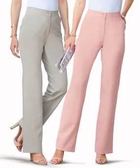 Pack of 2 Tailored Trousers